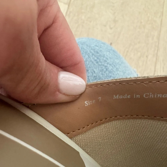 Dolce Vita Angela Mules -real fur size 7 - Picture 6 of 6